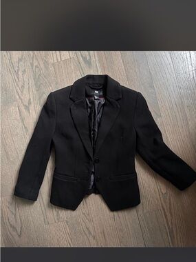 H&M 2000s Blazer fitted cropped sleeves